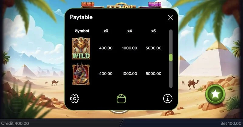 Temple of Treasures – Hold & Win raundo pradžia su Cash Collector simboliais